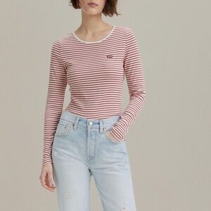 Levi's Women's Honey Long Sleeve Shirt Medium